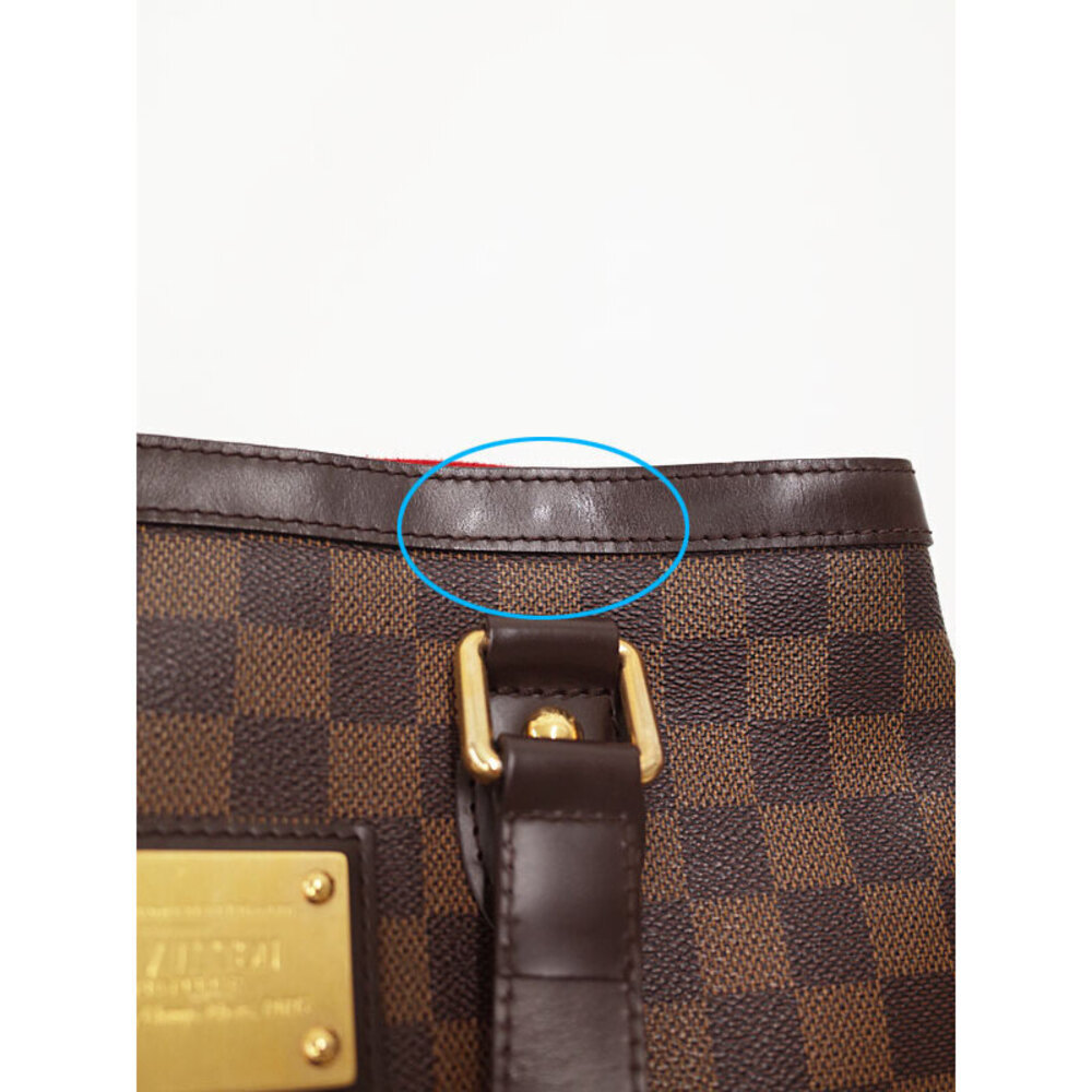 Louis Vuitton Damier Ebene Brown Hampstead Tote Bag - Picture 6 of 8